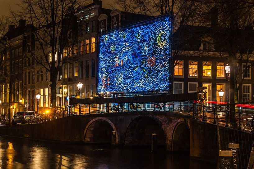 'Starry Night' aan de Herengracht par Stephan Neven