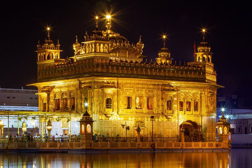 The Harmadir Sahib Golden Temple in Amritsar by Roland Brack