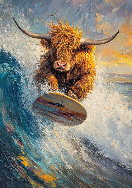 Highland Cow par Niklas Maximilian