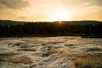 Die tiefstehende Sonne im Sommer