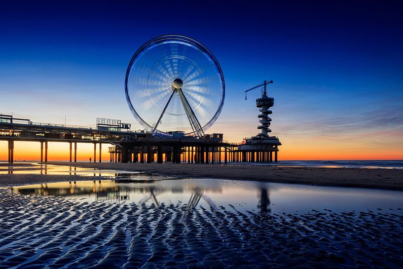 Grande roue sur la jetée de Scheveningen par gaps photography