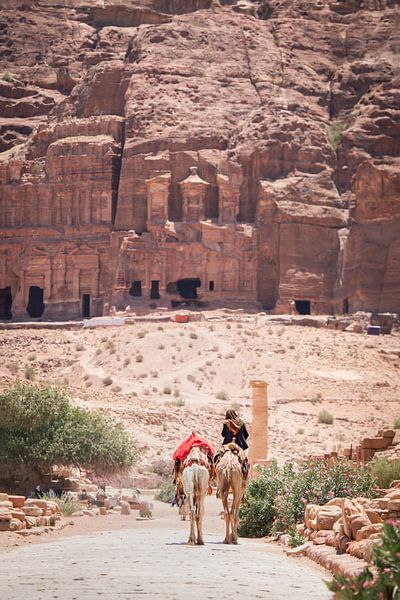 Jordan / Petra / Historical architecture / Travel photography by Jikke Patist