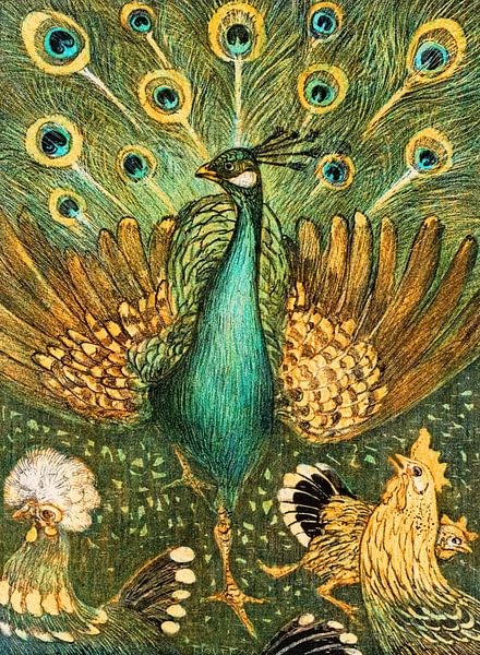Peacock by Moonheart Artworks