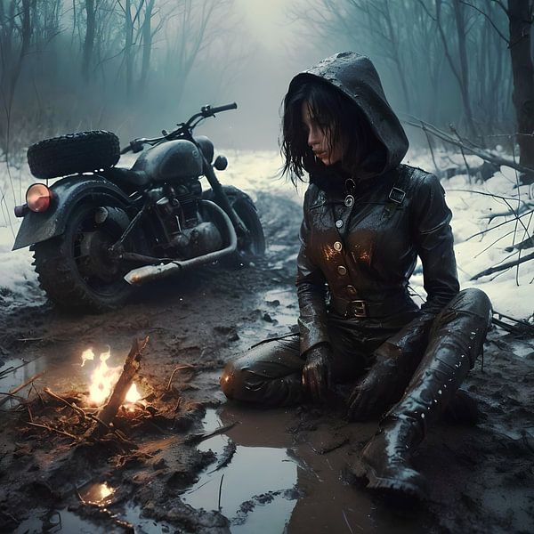 Motor winterrust van Nick Wendt