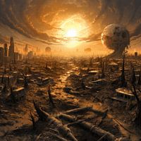 Libérer le chaos : la beauté surréaliste d'une apocalypse générée par l'IA