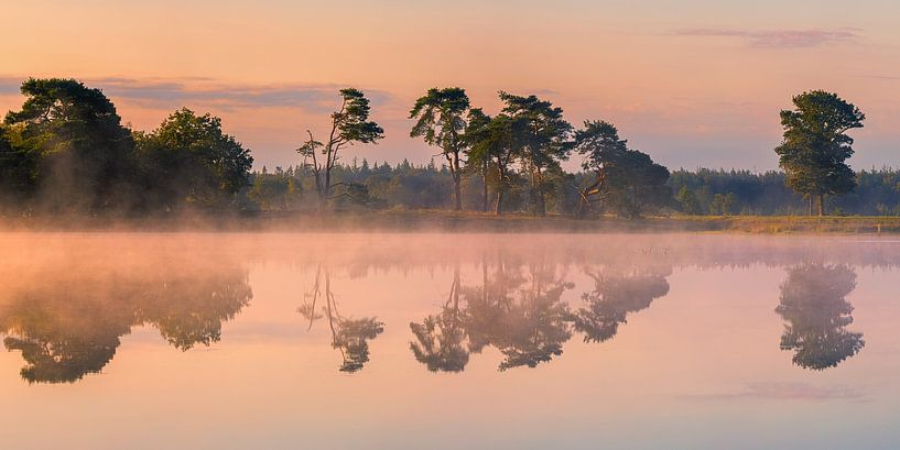 Panoramic sunrise Aekingerzand by Henk Meijer Photography