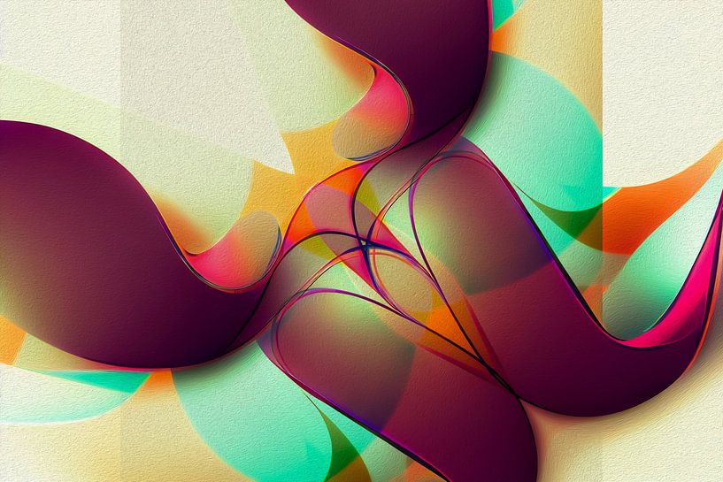 L'érotisme rencontre les mathématiques - Abstraction 3 par Max Steinwald