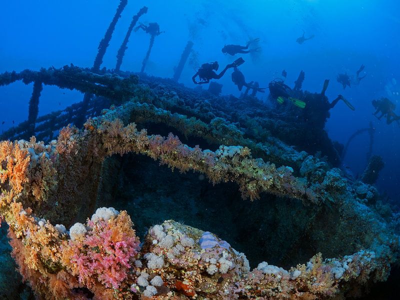 Wreck of the Numidia by Ilan Ben Tov