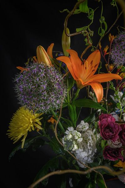 Farbenfroher Strauß von Wim van de Water