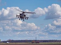 Hélicoptère d'attaque AH64D Apache.