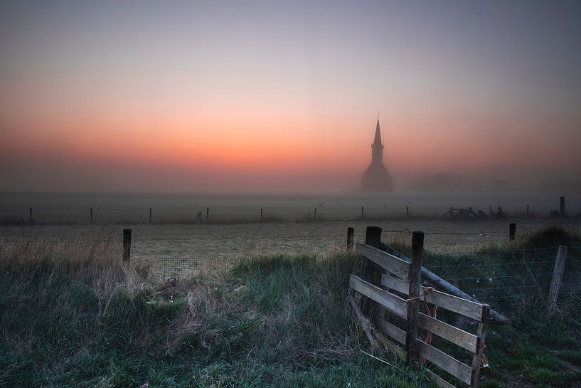 Church of Den Hoorn. by Wil Leurs