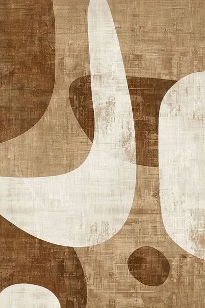 Abstrakte Malerei | Fluss der Natur&#039;s Design von Moderne Kollektion