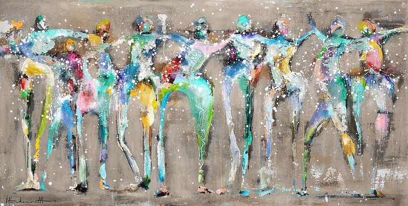 Connected People 7 par l'Atelier Paint-Ing