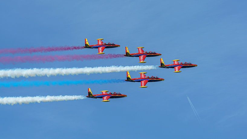 Équipe de démonstration Patrouille Tranchant. par Jaap van den Berg