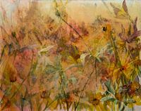 Double Invisibility, huile sur toile, 120 cm x 120 cm