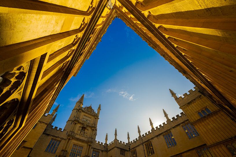 La bibliothèque Bodleian à Oxford, Angleterre par Robert Ruidl