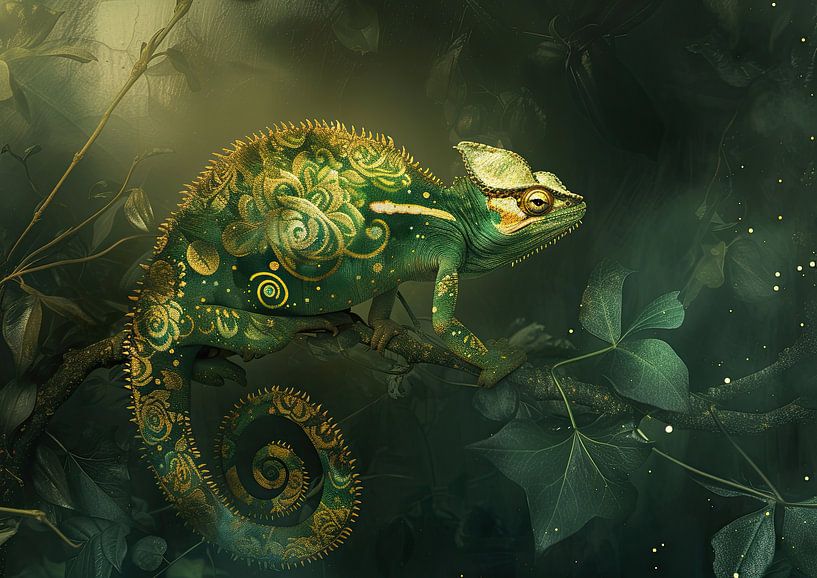 Mystische Aura von Blickfänger Gemälde