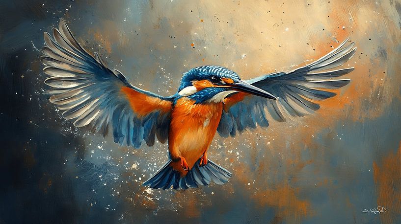 kingfisher by Gelissen Artworks