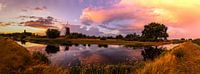 Panorama large du Moulin de Zwaan