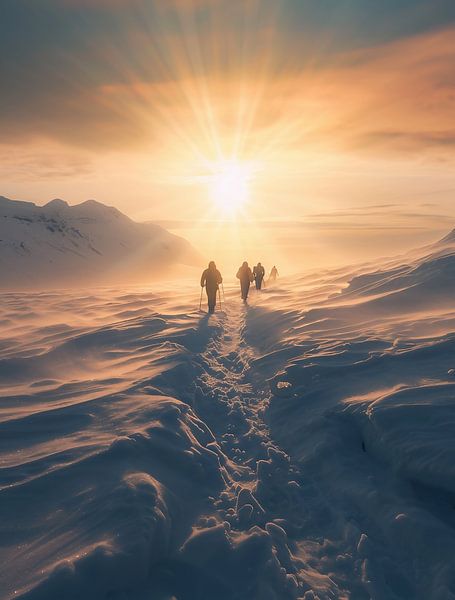 Abenteuer Winterlandschaft von fernlichtsicht