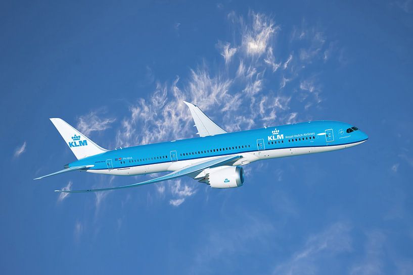 KLM Boeing 787-9 Dreamliner, immatriculé PH-BHA. par Gert Hilbink