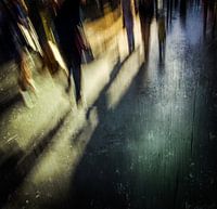 belle promenade nocturne dans le centre ville