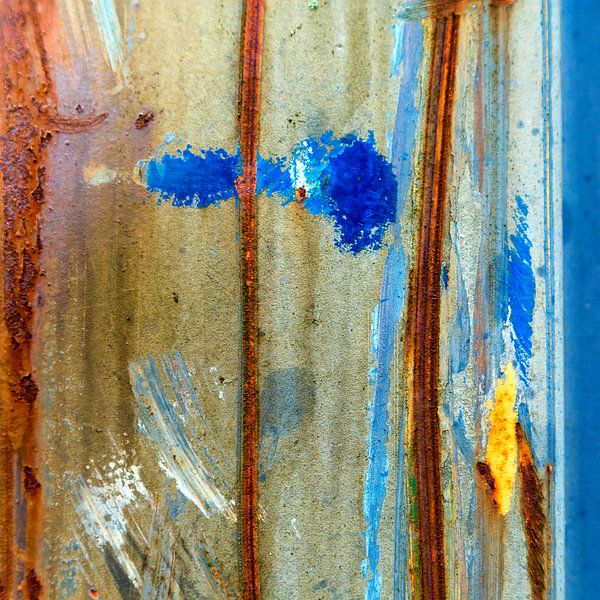 Rusty blue and brown - study 5 by Texel eXperience