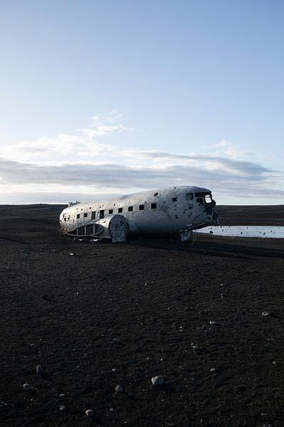 The plane in Iceland by Sophie Feenstra