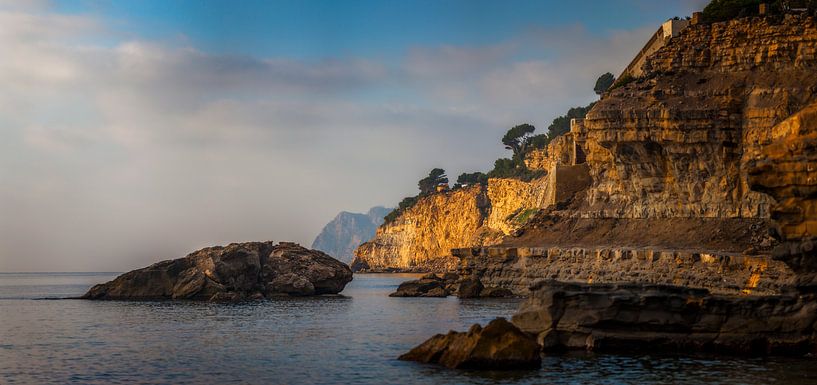 Coastline Costa Blanca Spain by Peter Bolman