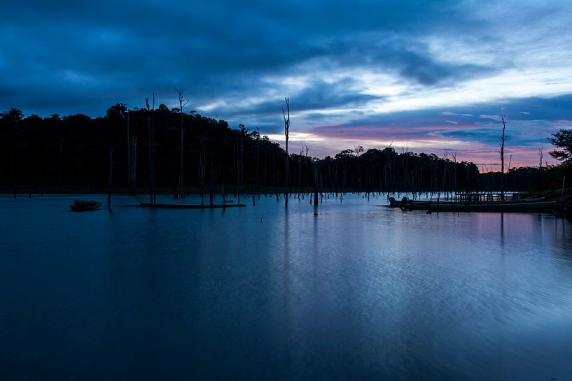 Abendblick auf dem Brownsberg von Ton de Koning