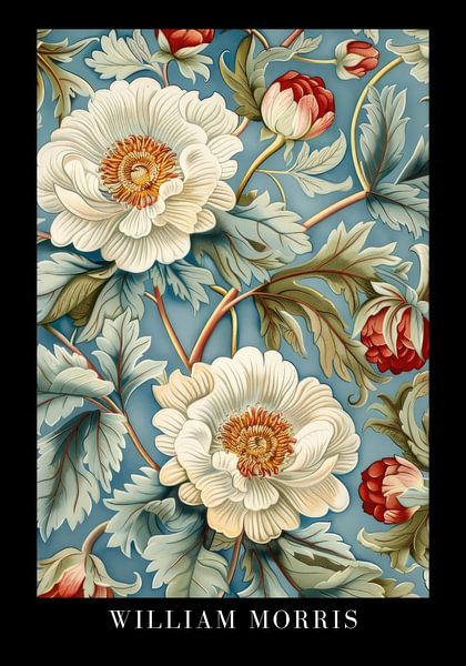 William Morris Poster von Niklas Maximilian