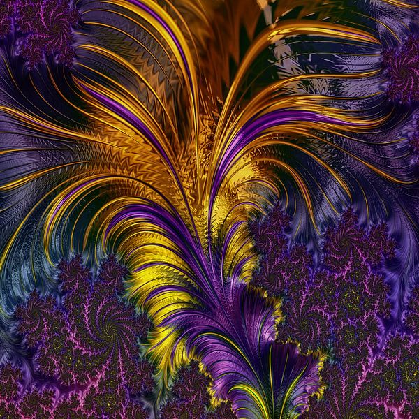 Fractales en couleur II par Karl-Heinz Lüpke