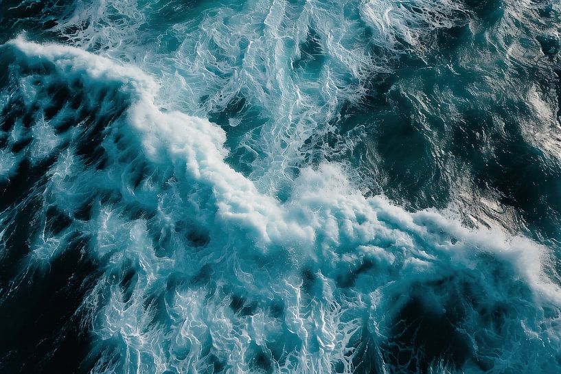 Über dem Meer von fernlichtsicht