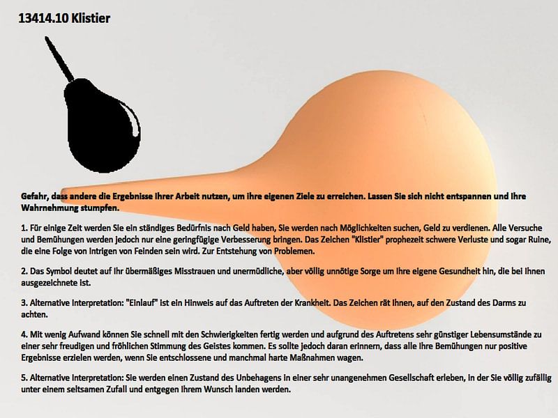 Enema 13414.10 by Vladimir Zykunov