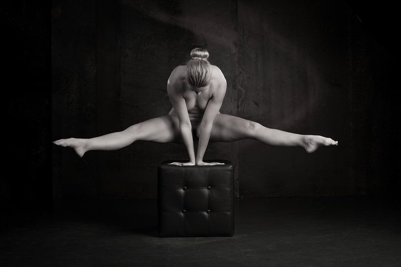 The Stretched Grace: Ballerina on the Stage of Silence by Dirk Lahuis