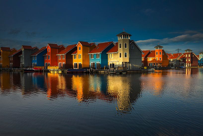 Reitdiephaven, Groningen par Ton Drijfhamer