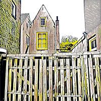 Old houses in Den Bosch