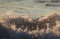 Des vagues rugueuses sur la Côte d'Opale