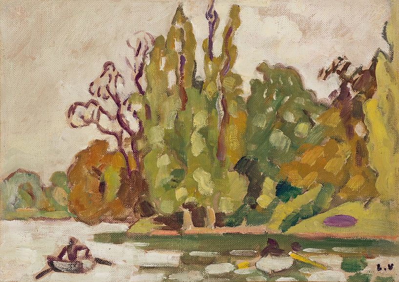 Louis Valtat - Bois de Boulogne (1938) von Peter Balan