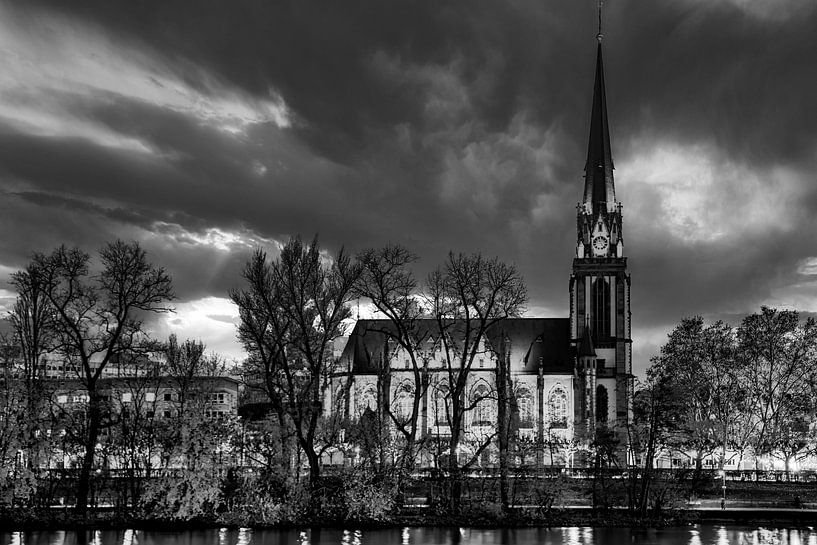 Dreikoenigskirche Frankfurt Sachsenhausen by Thomas Riess