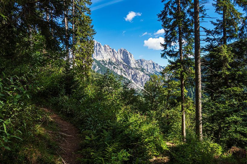 Landscape in the Klausbach valley in Berchtesgadener Land by Rico Ködder