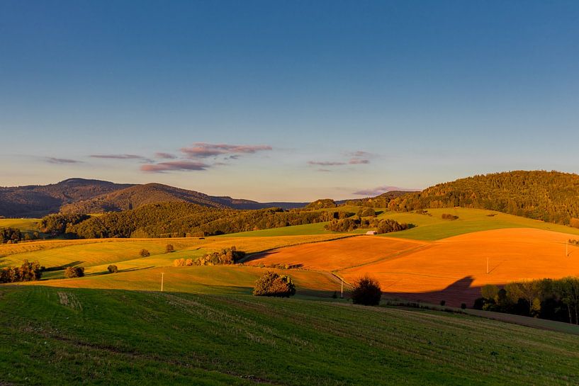 Abendspaziergang durch das schöne Abendlicht von Schmalkalden von Oliver Hlavaty