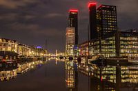 Nachtfoto Skyline Leeuwarden