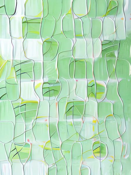 TW Living - Abstract Meadow green von TW living