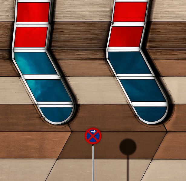 gestreifte Socken von Tomasz Buczkowski ( Tomush )