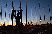 Zonsopkomst in Monnickendam