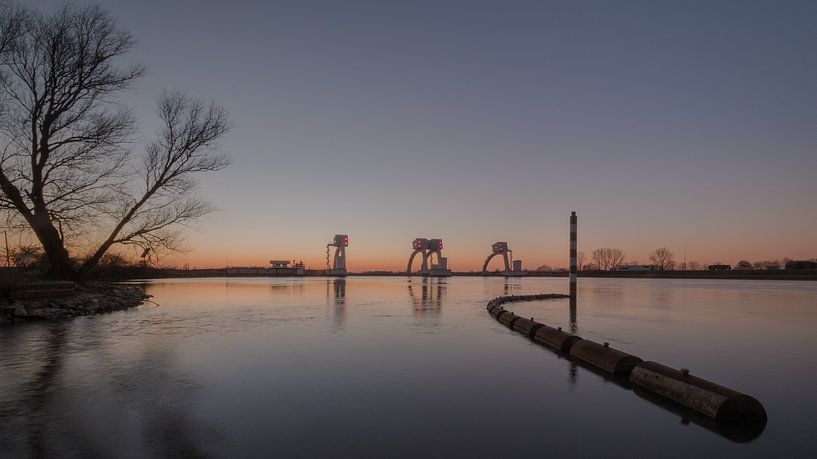 Complexe de déversoirs Blue hour à Amerongen par Moetwil en van Dijk - Fotografie