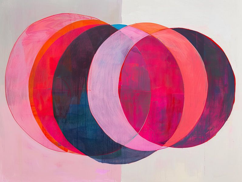 Abstrakte moderne Malerei von Zen und Mehr