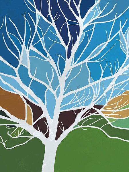 Arbre coloré par Color Square