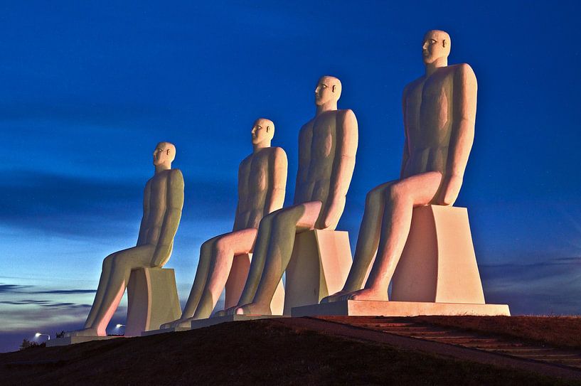 L'homme au bord de la mer par Silva Wischeropp